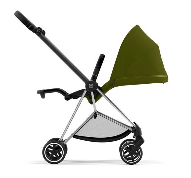 Cybex Mios 3.0 + Cloud Z2 i-Size Khaki Green + Chrome black frame Детская коляска 3in1