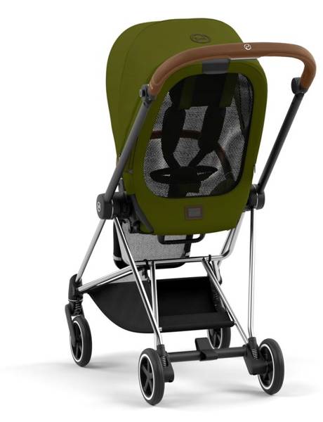 Cybex Mios 3.0 + Cloud Z2 i-Size Khaki Green + Chrome brown frame Bērnu rati 3in1