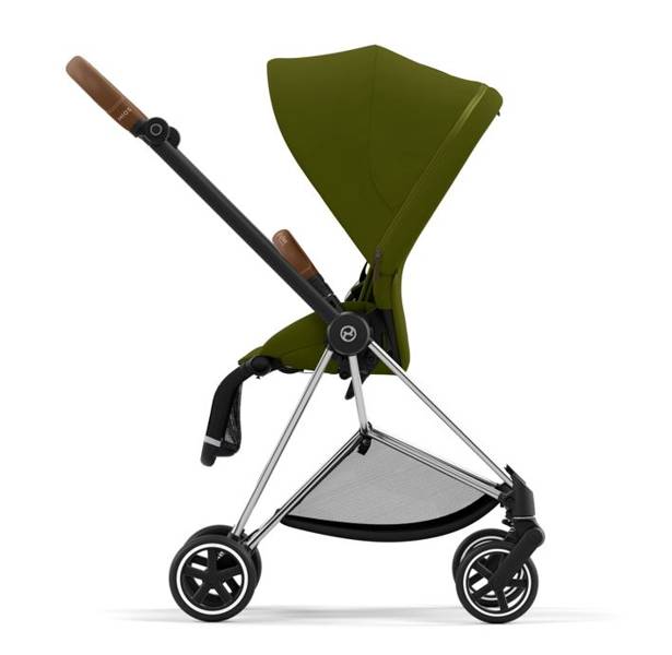 Cybex Mios 3.0 + Cloud Z2 i-Size Khaki Green + Chrome brown frame Bērnu rati 3in1