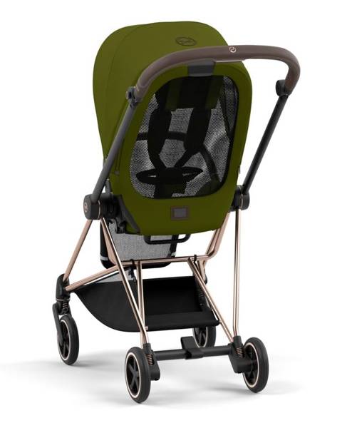 Cybex Mios 3.0 + Cloud Z2 i-Size Khaki Green + Rose gold frame Bērnu rati 3in1