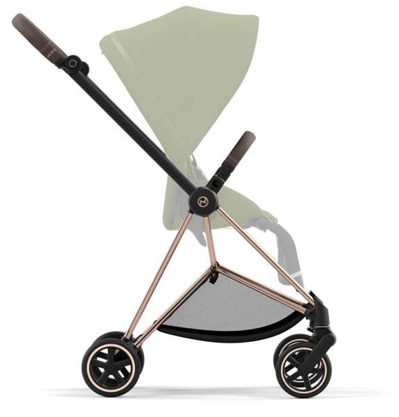 Cybex Mios 3.0 + Cloud Z2 i-Size Khaki Green + Rose gold frame Bērnu rati 3in1