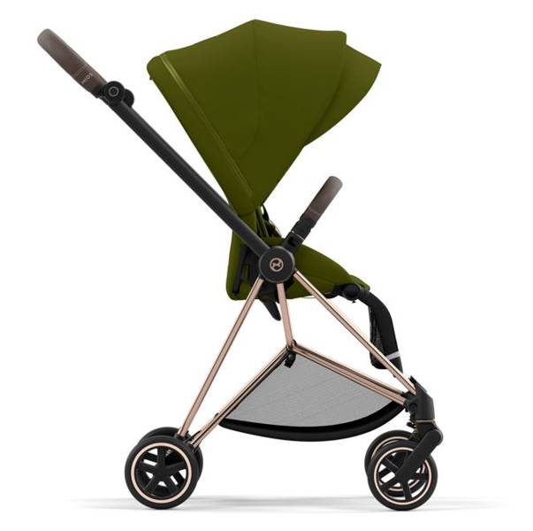 Cybex Mios 3.0 + Cloud Z2 i-Size Khaki Green + Rose gold frame Bērnu rati 3in1