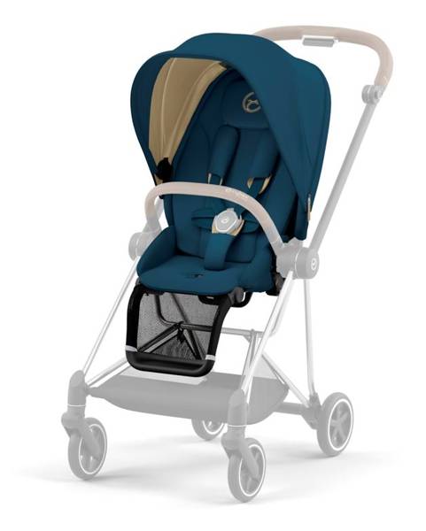 Cybex Mios 3.0 + Cloud Z2 i-Size Mountain Blue + Chrome black frame Bērnu rati 3in1