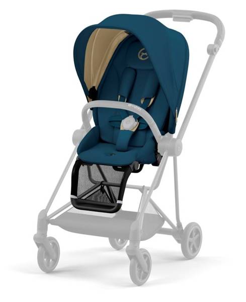 Cybex Mios 3.0 + Cloud Z2 i-Size Mountain Blue + Matt black frame Детская коляска 3in1