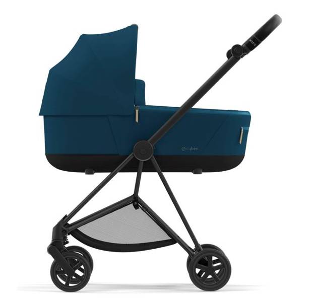 Cybex Mios 3.0 + Cloud Z2 i-Size Mountain Blue + Matt black frame Детская коляска 3in1