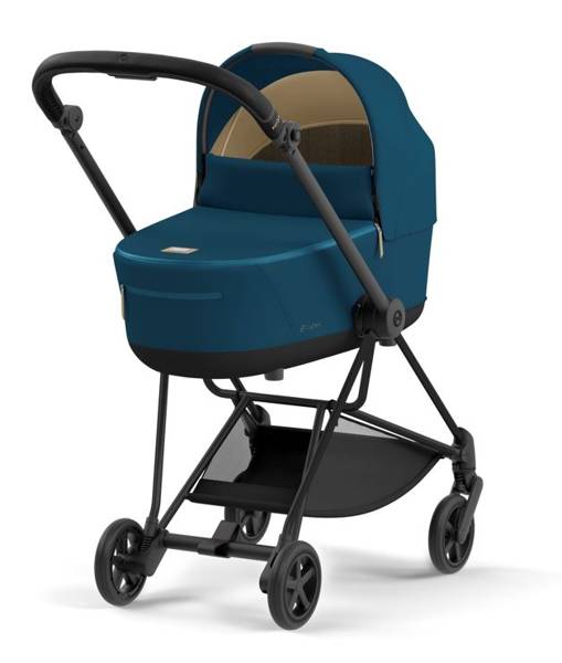 Cybex Mios 3.0 + Cloud Z2 i-Size Mountain Blue + Matt black frame Детская коляска 3in1