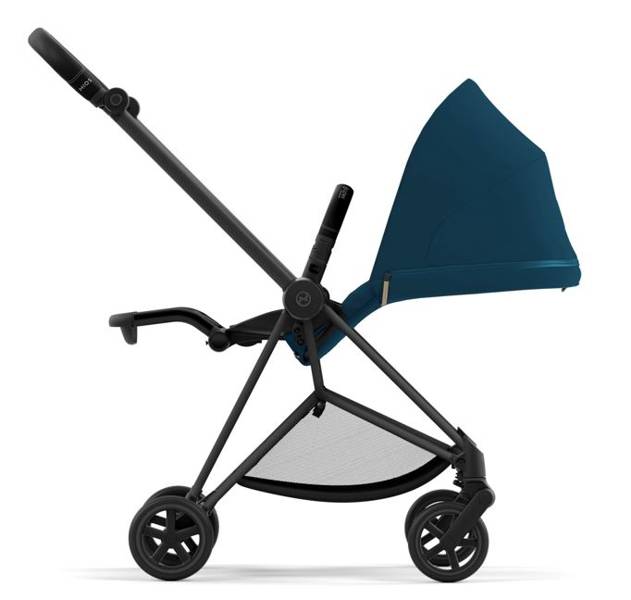 Cybex Mios 3.0 + Cloud Z2 i-Size Mountain Blue + Matt black frame Детская коляска 3in1