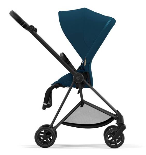 Cybex Mios 3.0 + Cloud Z2 i-Size Mountain Blue + Matt black frame Детская коляска 3in1