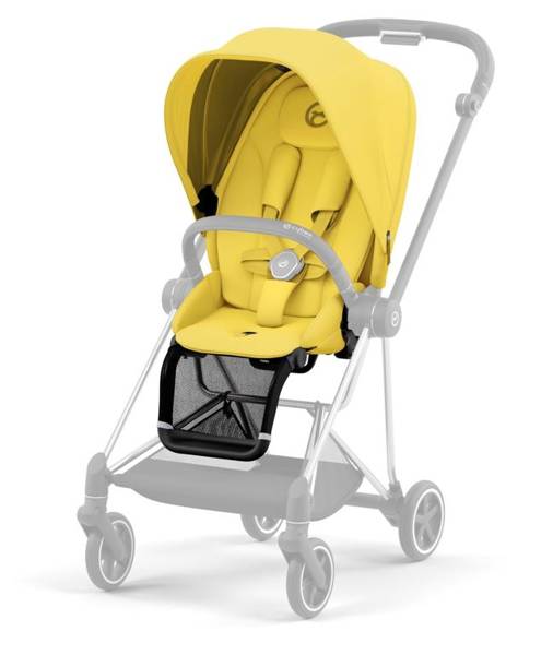 Cybex Mios 3.0 + Cloud Z2 i-Size Mustard Yellow + Chrome black frame Детская коляска 3in1