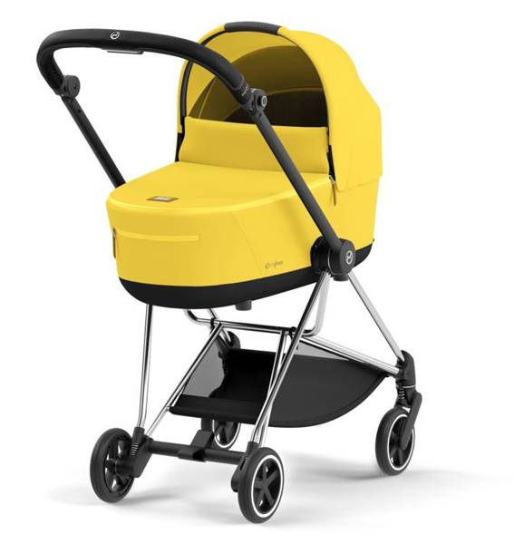 Cybex Mios 3.0 + Cloud Z2 i-Size Mustard Yellow + Chrome black frame Детская коляска 3in1