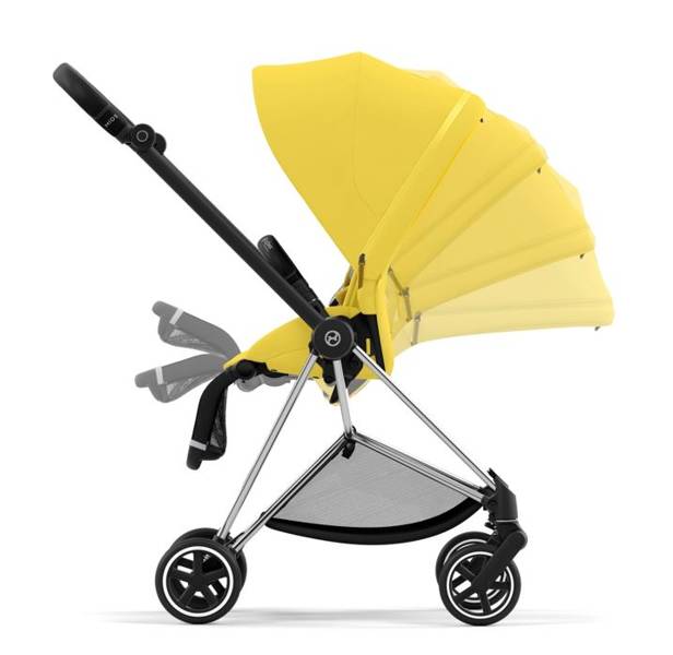 Cybex Mios 3.0 + Cloud Z2 i-Size Mustard Yellow + Chrome black frame Детская коляска 3in1