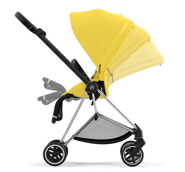 Cybex Mios 3.0 + Cloud Z2 i-Size Mustard Yellow + Chrome black frame Детская коляска 3in1