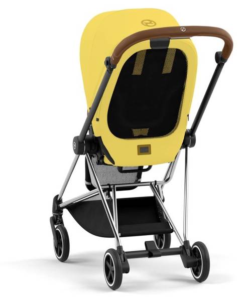 Cybex Mios 3.0 + Cloud Z2 i-Size Mustard Yellow + Chrome brown frame Bērnu rati 3in1