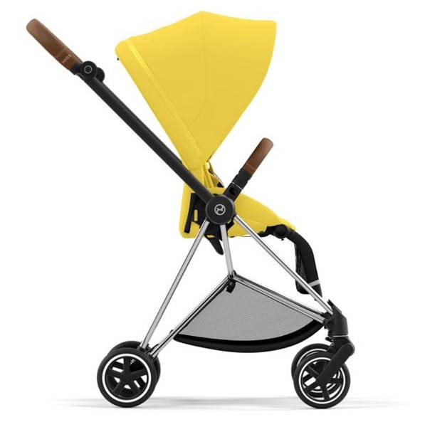 Cybex Mios 3.0 + Cloud Z2 i-Size Mustard Yellow + Chrome brown frame Bērnu rati 3in1