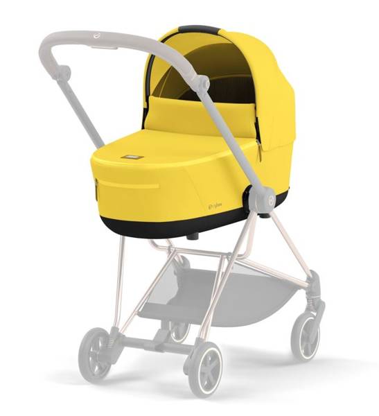 Cybex Mios 3.0 + Cloud Z2 i-Size Mustard Yellow + Rose gold frame Детская коляска 3in1