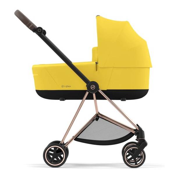 Cybex Mios 3.0 + Cloud Z2 i-Size Mustard Yellow + Rose gold frame Детская коляска 3in1