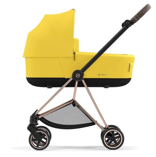 Cybex Mios 3.0 + Cloud Z2 i-Size Mustard Yellow + Rose gold frame Детская коляска 3in1