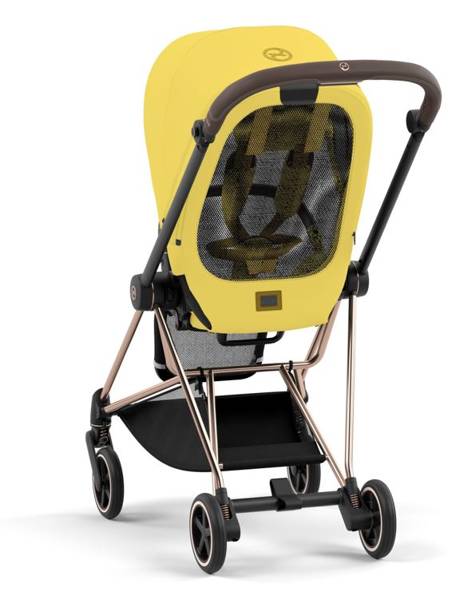 Cybex Mios 3.0 + Cloud Z2 i-Size Mustard Yellow + Rose gold frame Детская коляска 3in1