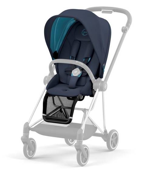 Cybex Mios 3.0 + Cloud Z2 i-Size Nautical Blue + Chrome black frame Детская коляска 3in1