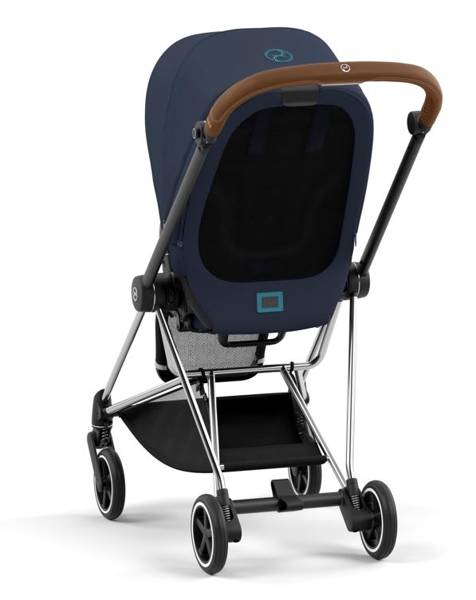 Cybex Mios 3.0 + Cloud Z2 i-Size Nautical Blue + Chrome brown frame Детская коляска 3in1