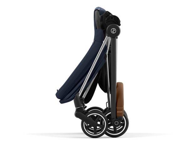 Cybex Mios 3.0 + Cloud Z2 i-Size Nautical Blue + Chrome brown frame Детская коляска 3in1