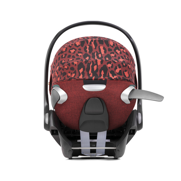 Cybex Mios 3.0 + Cloud Z2 i-Size Rosenrot Red + Chrome black frame Bērnu rati 3in1