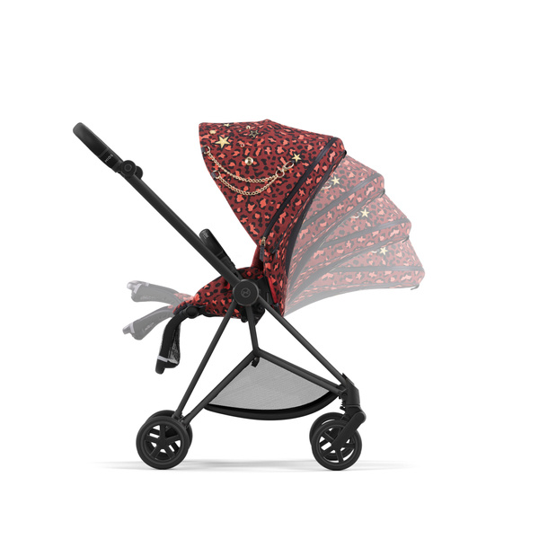 Cybex Mios 3.0 + Cloud Z2 i-Size Rosenrot Red + Chrome brown frame Детская коляска 3in1