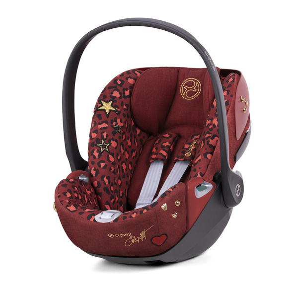 Cybex Mios 3.0 + Cloud Z2 i-Size Rosenrot Red + Chrome brown frame Детская коляска 3in1