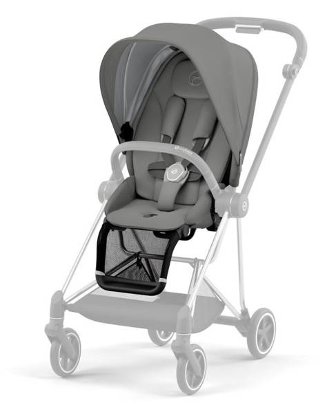 Cybex Mios 3.0 + Cloud Z2 i-Size Soho Grey + Chrome black frame Детская коляска 3in1