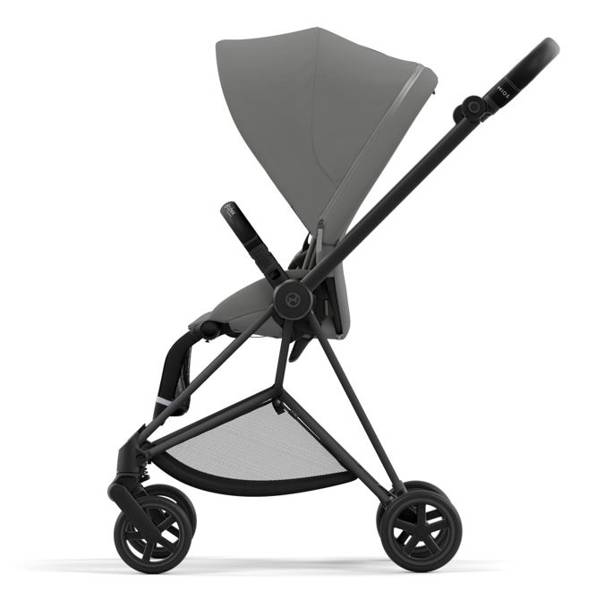 Cybex Mios 3.0 + Cloud Z2 i-Size Soho Grey + Matt black frame Bērnu rati 3in1