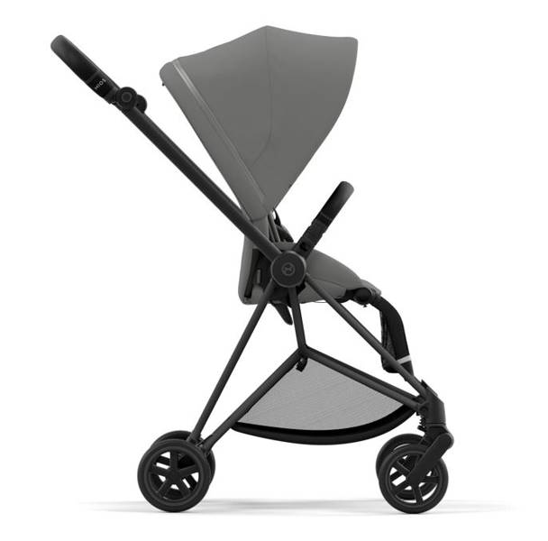 Cybex Mios 3.0 + Cloud Z2 i-Size Soho Grey + Matt black frame Bērnu rati 3in1