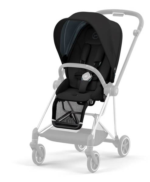 Cybex Mios 3.0 Deep Black Plus + Cloud Z i-Size + Chrome Black frame Детская коляска 3in1