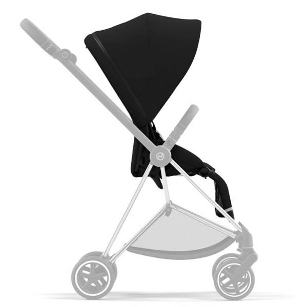 Cybex Mios 3.0 Deep Black Plus + Cloud Z i-Size + Chrome Black frame Детская коляска 3in1