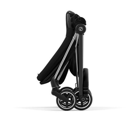 Cybex Mios 3.0 Deep Black Plus + Cloud Z i-Size + Chrome Black frame Детская коляска 3in1