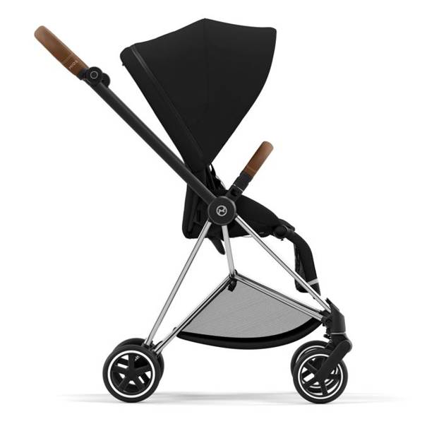 Cybex Mios 3.0 Deep Black Plus + Cloud Z i-Size + Chrome Brown frame Детская коляска 3in1