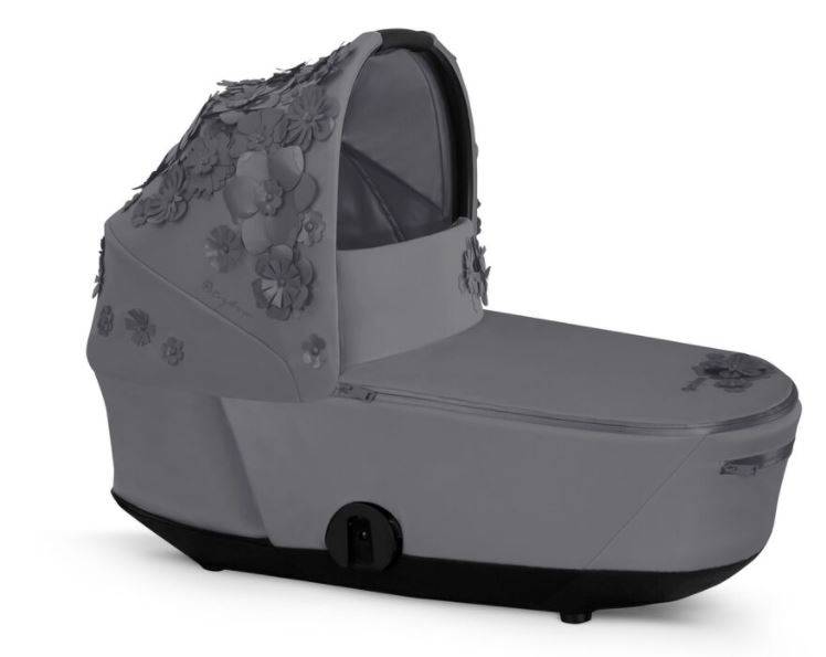 Cybex Mios 3.0 Dream Grey Simply Flowers + Cloud Z I-Size + Chrome Black frame Детская коляска 4in1