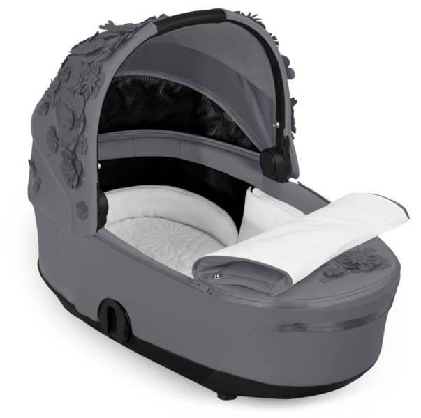 Cybex Mios 3.0 Dream Grey Simply Flowers + Cloud Z I-Size + Chrome Black frame Детская коляска 4in1