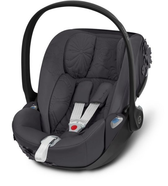 Cybex Mios 3.0 Dream Grey Simply Flowers + Cloud Z I-Size + Chrome Black frame Детская коляска 4in1