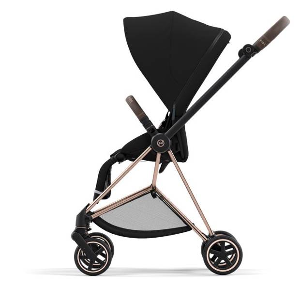 Cybex Mios 3.0 Eco Pearl Grey + Cloud Z2 I-Size + Chrome Brown frame Детская коляска 4in1