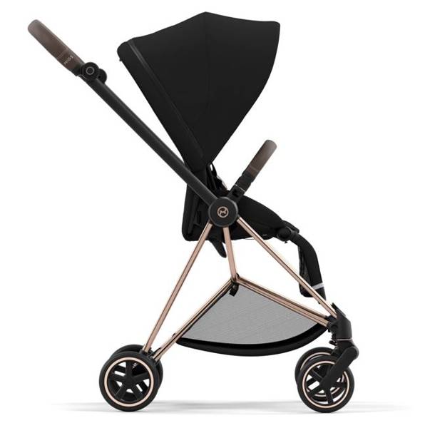 Cybex Mios 3.0 Eco Pearl Grey + Cloud Z2 I-Size + Chrome Brown frame Детская коляска 4in1