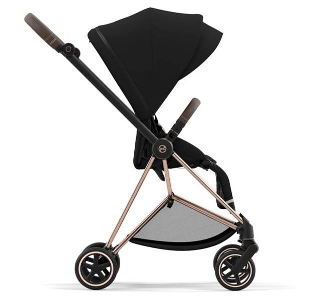 Cybex Mios 3.0 Eco Pearl Grey + Cloud Z2 I-Size + Chrome Brown frame Детская коляска 4in1