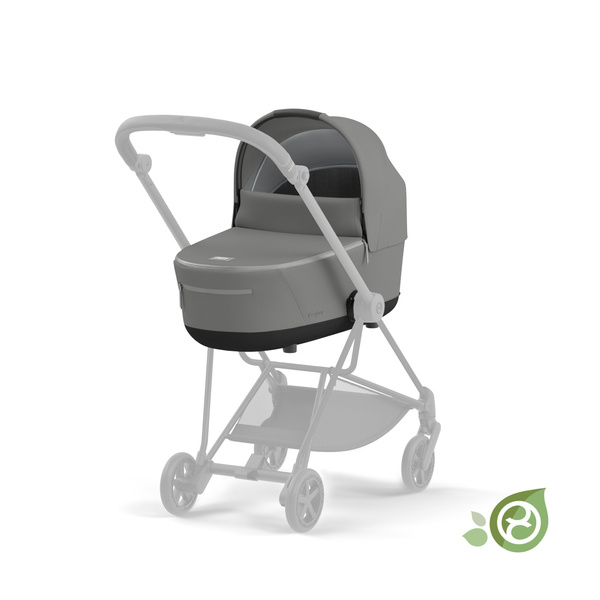 Cybex Mios 3.0 Eco Pearl Grey + Cloud Z2 I-Size + Chrome Brown frame Детская коляска 4in1