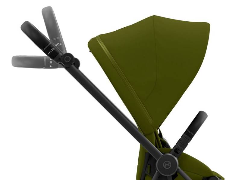 Cybex Mios 3.0 Khaki Green + Cloud Z I-Size + Matt Black frame Детская коляска 4in1