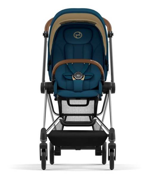 Cybex Mios 3.0 Mountain Blue + Cloud Z I-Size + Chrome Black frame Детская коляска 4in1