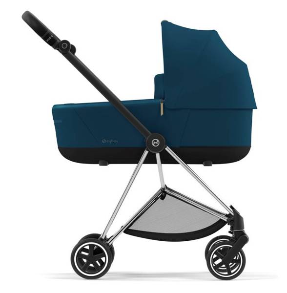 Cybex Mios 3.0 Mountain Blue + Cloud Z I-Size + Chrome Black frame Детская коляска 4in1