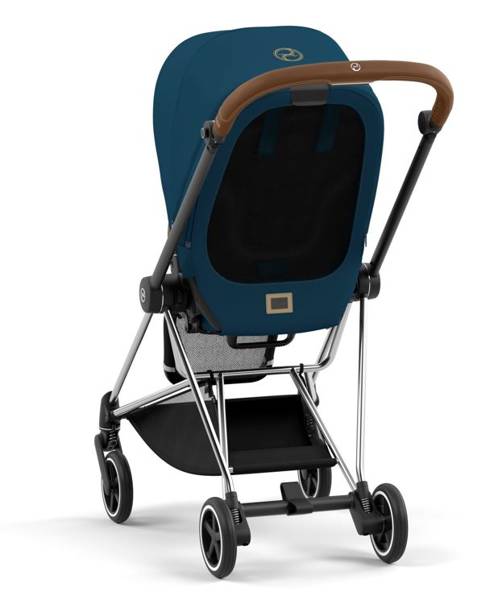 Cybex Mios 3.0 Mountain Blue + Cloud Z I-Size + Chrome Brown frame Bērnu rati 4in1