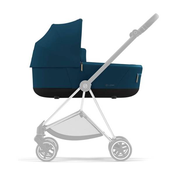 Cybex Mios 3.0 Mountain Blue Plus + Cloud Z i-Size + Chrome Black frame Детская коляска 3in1