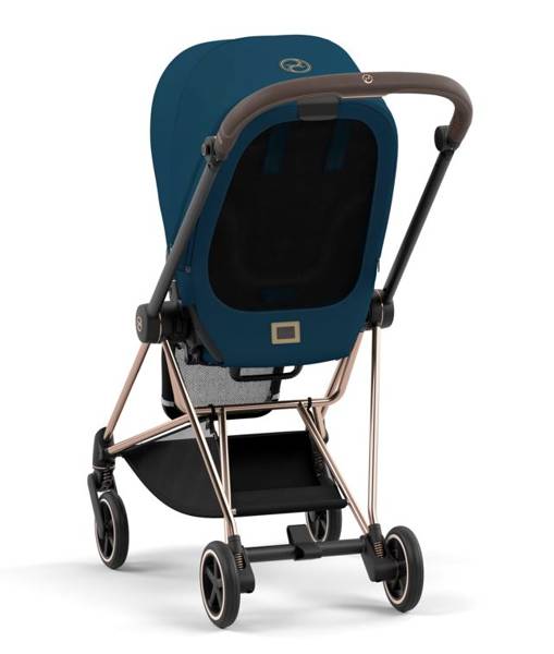 Cybex Mios 3.0 Mountain Blue Plus + Cloud Z i-Size + Rose gold frame Детская коляска 3in1