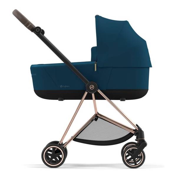 Cybex Mios 3.0 Mountain Blue Plus + Cloud Z i-Size + Rose gold frame Детская коляска 3in1