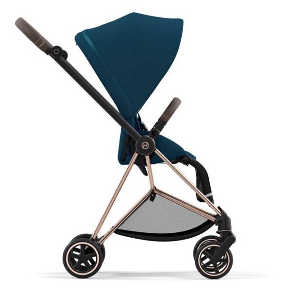 Cybex Mios 3.0 Mountain Blue Plus + Cloud Z i-Size + Rose gold frame Детская коляска 3in1